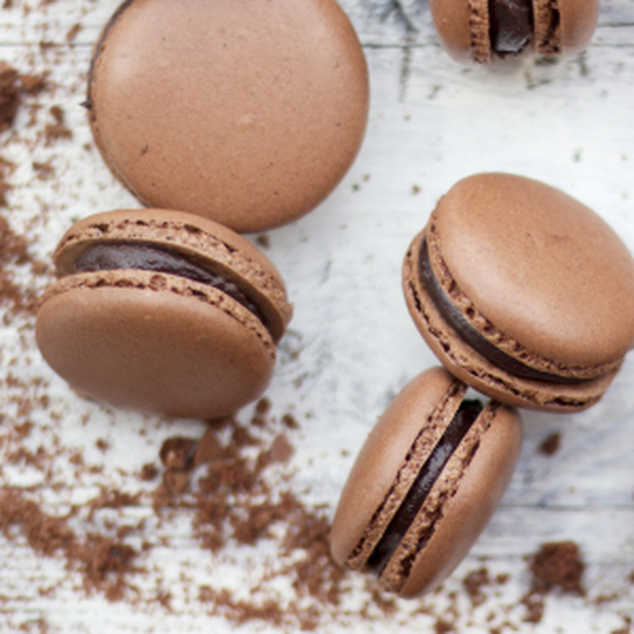 Chocolate Ganache Filled Macarons Feedfeed Tv The Feedfeed